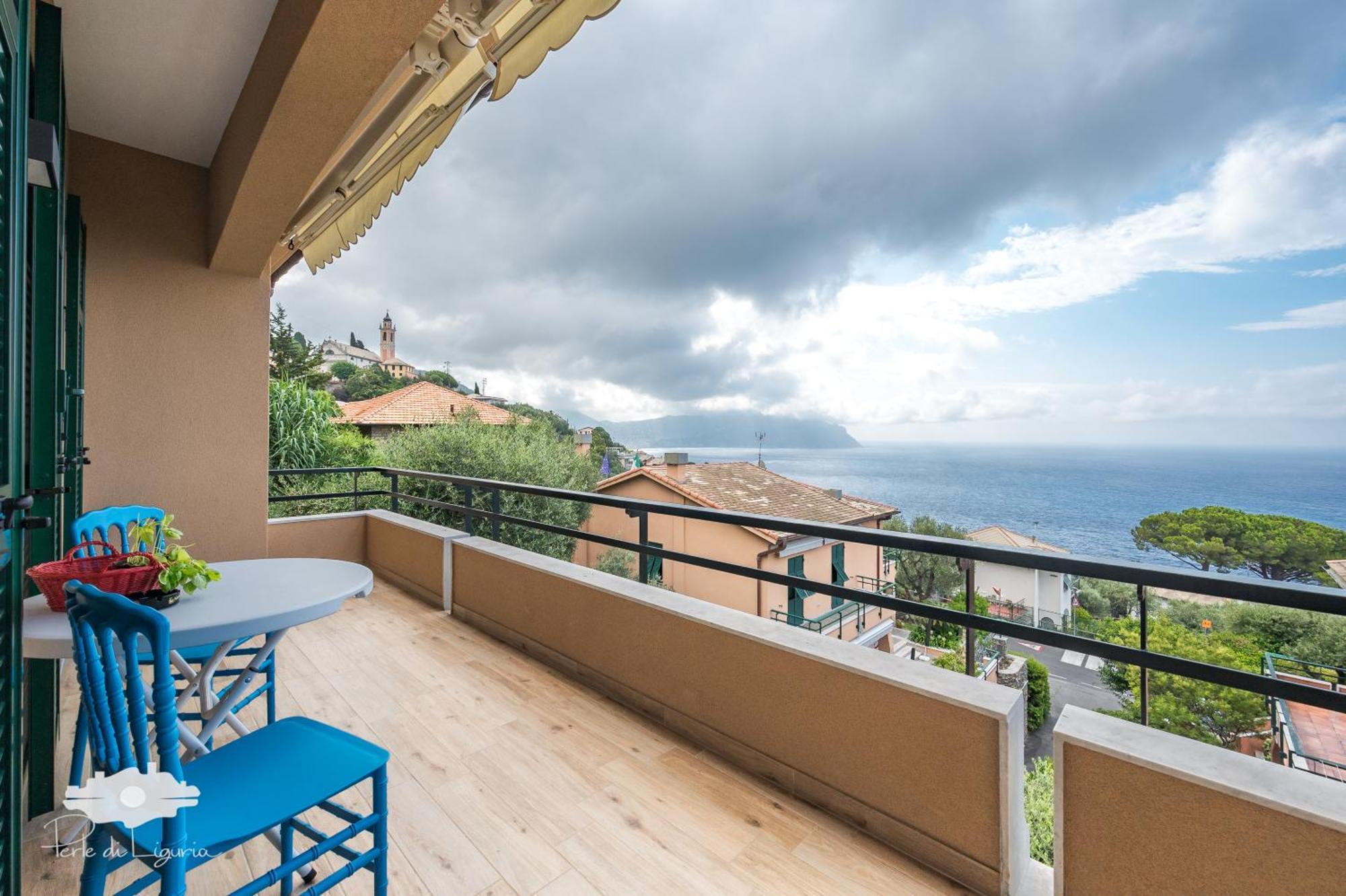 Alba E Tramonto Villa Pieve Ligure Kültér fotó